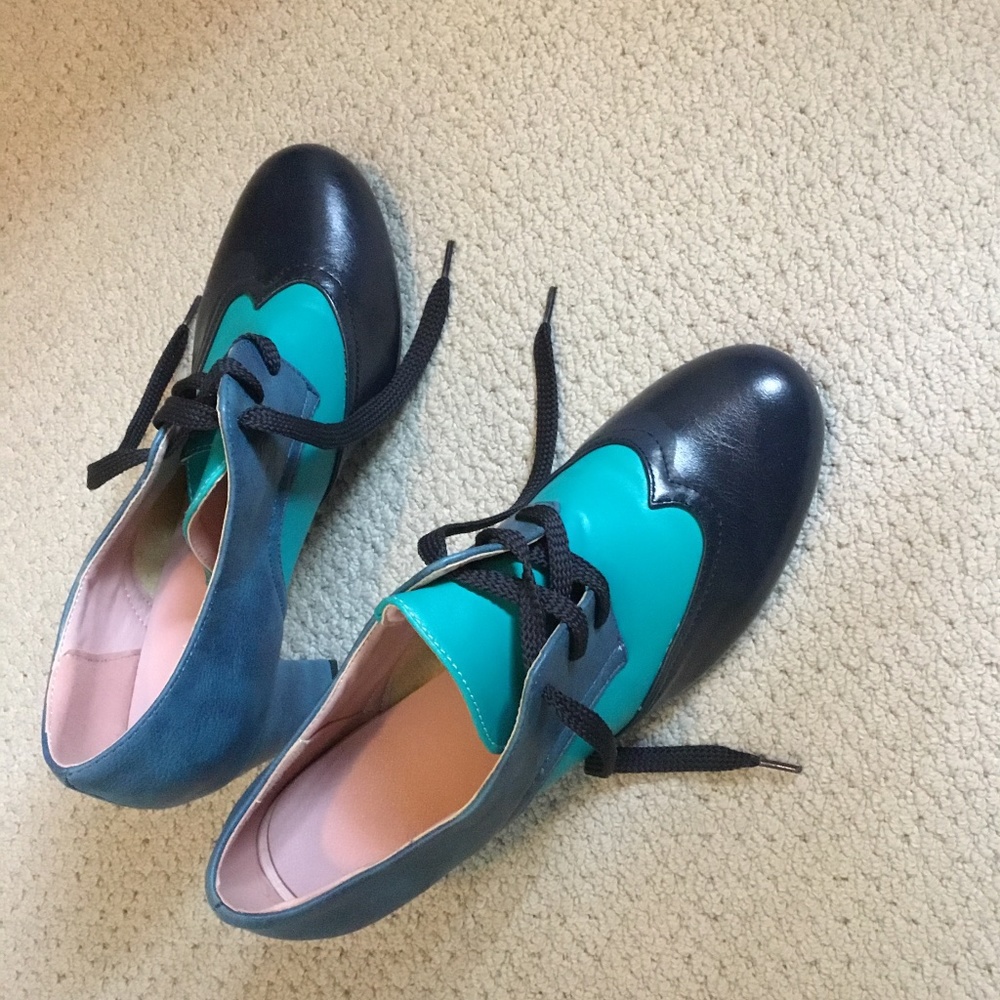 50s healed shoes